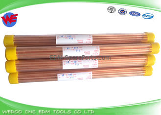 Único elétrodo 5.0x400mmL do cobre do furo EDM para a máquina de perfuração pequena do furo EDM