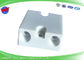 Makino EDM parte a placa cerâmica branca do isolador da placa 33EC095A401=3