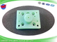 Fanuc Isolador EDM Plate Parts Lower Jet Block 54*43*10*26MM série a-B