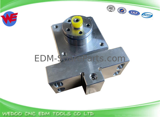 Bloco de matriz EDM Suporte de guia superior inferior para bloco de acútex 74*74*60,5mm