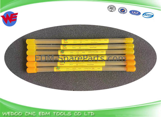 Electrodo EDM Tubos de latão / cobre 0,2 x 200 mm 0,25 * 200 mm 0,1 mm 0,15 mm 0,19 mm 0.18