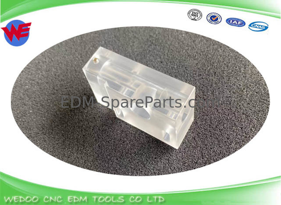 A290-8119-X393 Bloco de guia do fio de alimentação policarbonato 33.5*21*62 Para peças Fanuc EDM