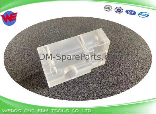 A290-8119-X393 Bloco de guia do fio de alimentação policarbonato 33.5*21*62 Para peças Fanuc EDM