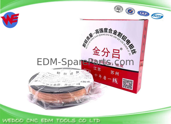 WEDM cobre 0,20mm * 2000M molíbdio corte de fio para corte de fio máquina EDM