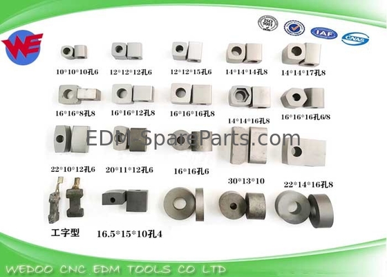 CONTACTADOR DE PODER EDM Bloco condutor de tungstênio YG8 de forma quadrada