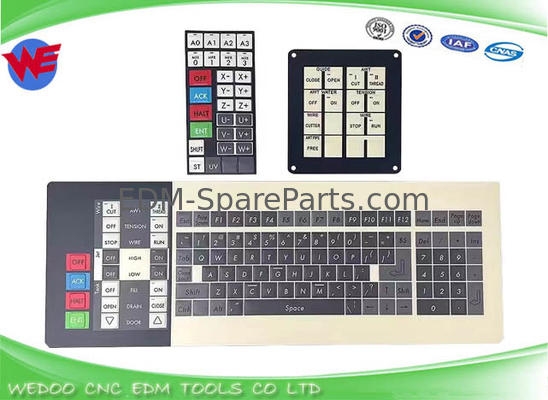 Folha de capa para teclado Sodick A30R VZ400 AQ327l AQ535 AQ750 A320d A280l A320d