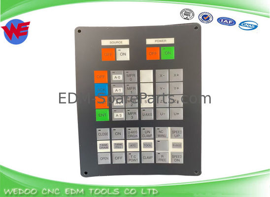 Folha de capa para teclado Sodick AQ600 AQ325l AQ327l AQ535l AQ75l0 A320d A280l A320d