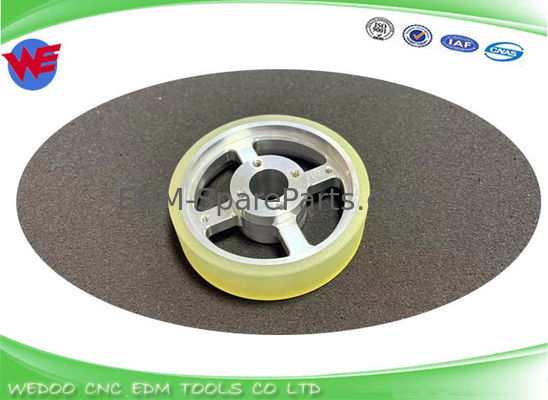 Rolo superior 100Φ*20*22t do uretano da sapata de freio do rolo A290-8119-X618 Fanuc