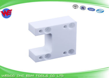 X056C314H01 Peças EDM Mitsubishi Placa de isolamento cerâmico inferior 78*70*30mm M306