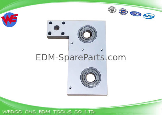 Placa de Rolamento de Material SS DWC Fanuc para Eletroerosão a Fio, Peças de Desgaste A290-8119-X384 135*108MM