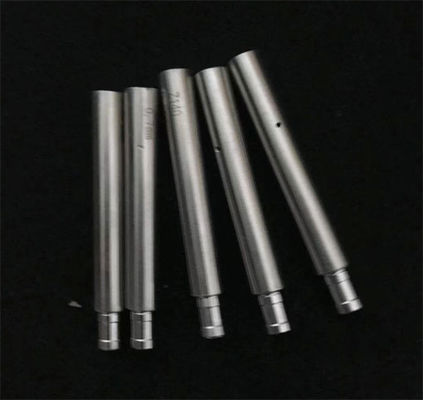Guia de tubos de cerâmica inoxidável Z140 Para máquina de perfuração EDM 8*6*60mmL 0,1mm-3,2mm