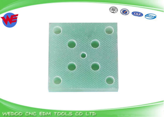 F318 Fanuc Placa de isolamento inferior EDM Partes da máquina 40*40*9T GUIDE BASE