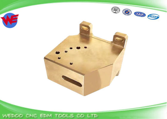 X191A803G52 DEL8800 Brass Lower Roller Block MV Mitsubishi EDM Detentor de guia de válvula